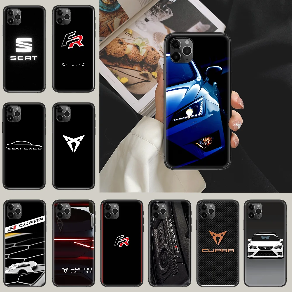 Чехол для телефона с логотипом автомобильного сиденья чехол iphone 5 5s se 2 6 6s 7 8 12 mini