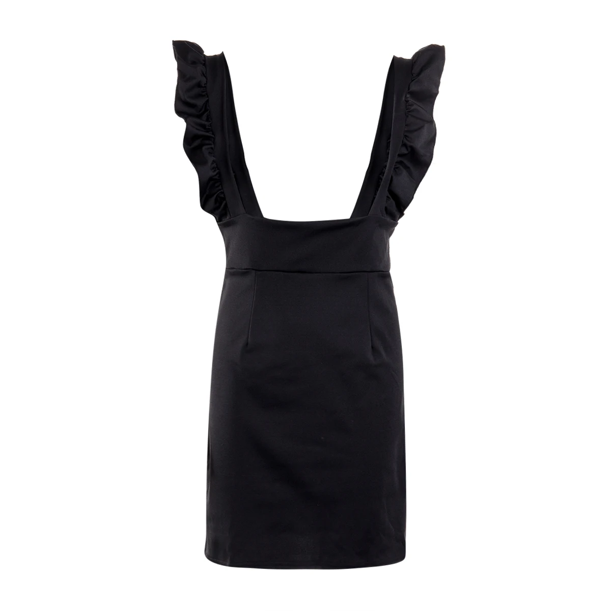 Лидер продаж модное женское платье облегающее мини-платье с оборками и высокой