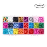 xuqian high quality 24 grid with small bracelet 24 colors glass seed beads kit for diy jewelry making supplies j0027