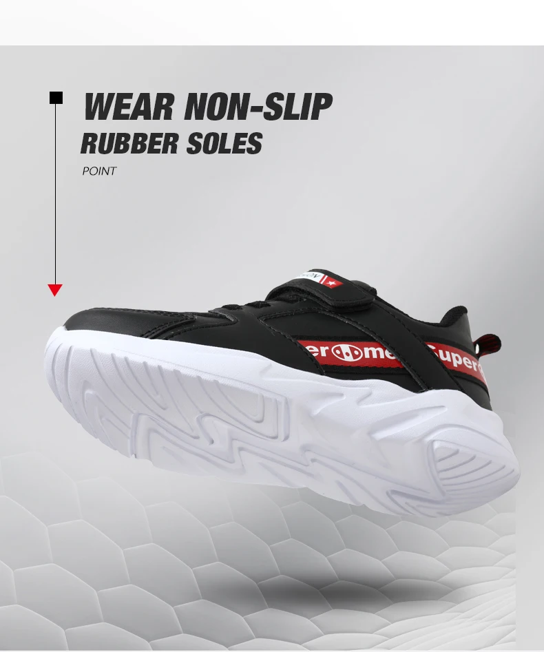 Autumn and winter leather sneakers cheap boys shoes casual shoes
