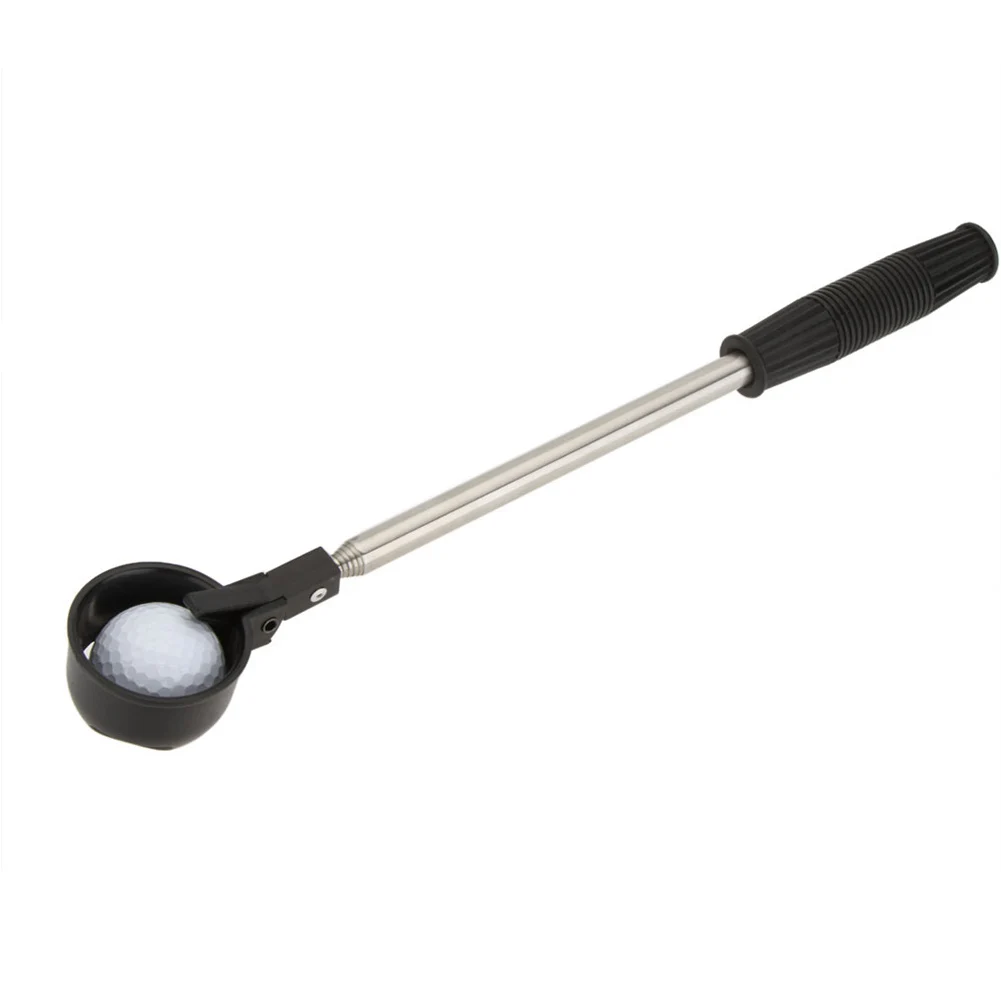 

Portable Telescopic Stainless Steel Accessories Tool Pick Up Catching Non Slip Outdoor Training Golf Ball Retriever