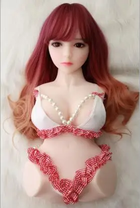 Tpe 48cm*27cm*16cm Real female mannequin Half body solid skeleton silicone doll inverted buttock jewelry cloth model sexy D207 | Дом и сад