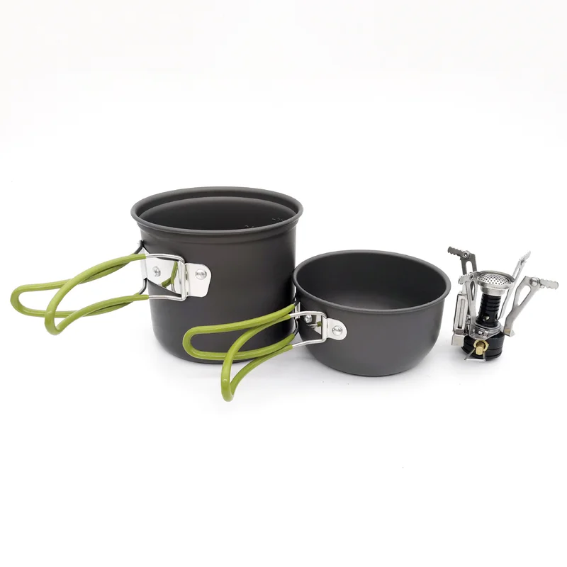 Походный горшок из алюминиевого сплава походная Туристическая посуда для