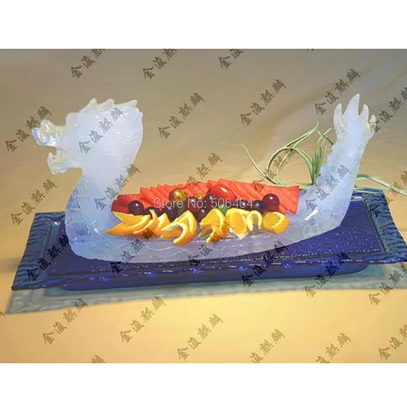 Форма для Ледяной Скульптуры лодка с драконом 490*250*190 мм|sculpture|sculpture sellingboat |