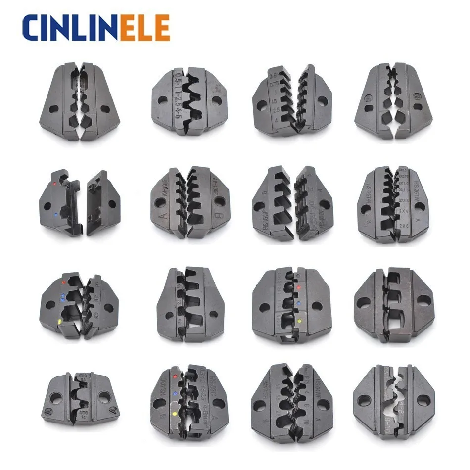 Обжимные плоскогубцы штампы мульти ручные инструменты челюсти детали VE штифт RV SV