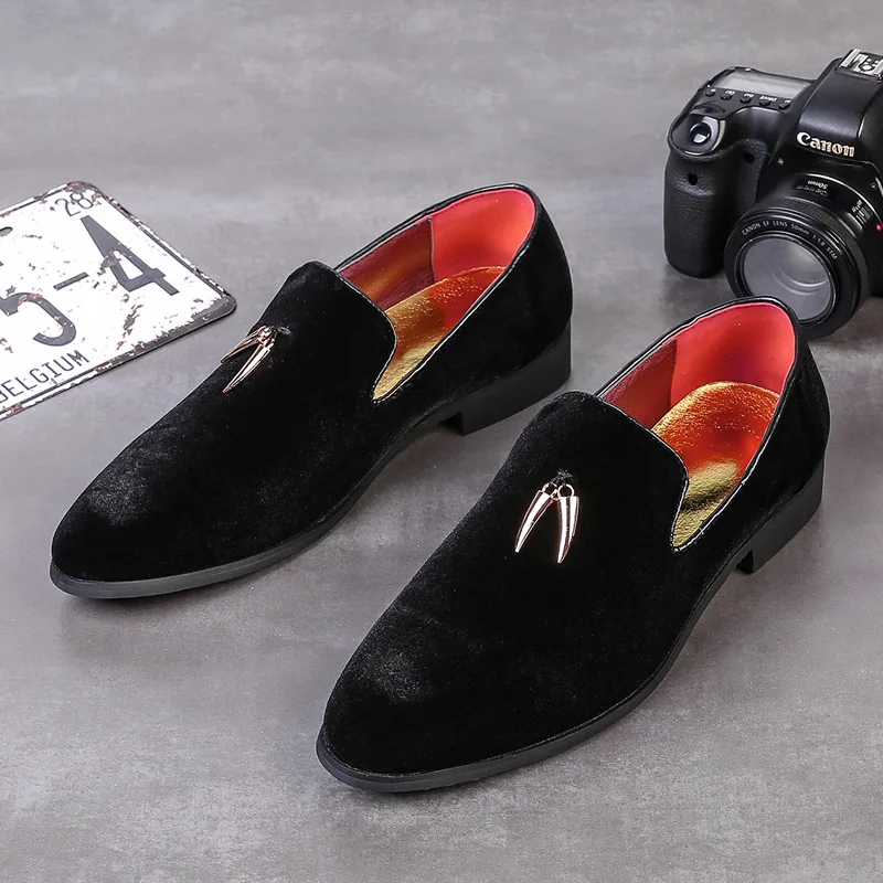 OLOMM/очень большая Мужская обувь Новые летние мужские кожаные туфли в Корейском