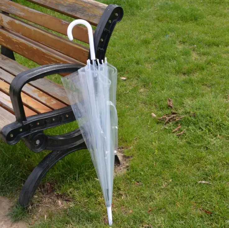 Зонт-пузырь с глубоким куполом зонт-гриб Apollo прозрачный зонтик украшение для