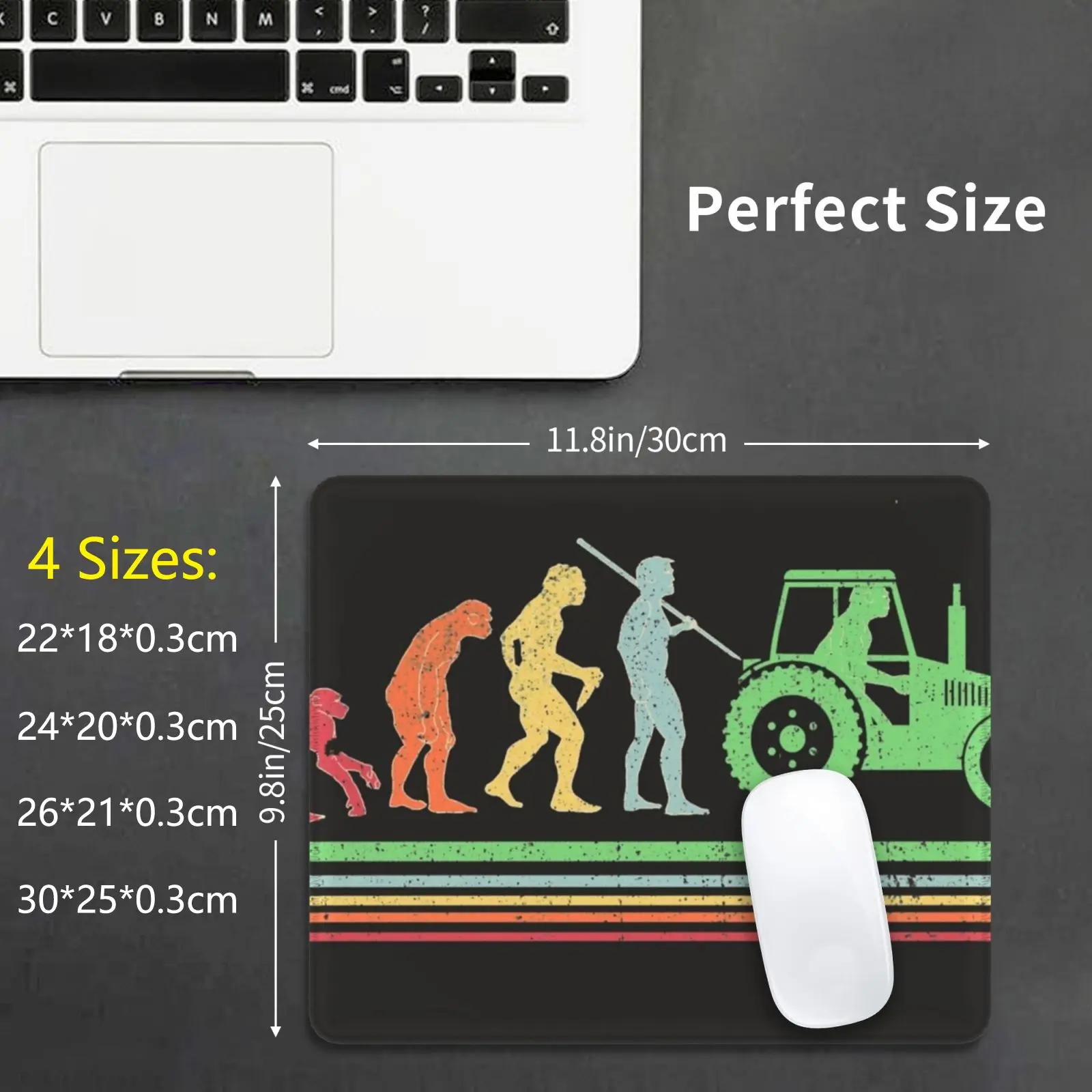 Трактор Evolution Веселая ферма/фермер/фермерская ферма крутой подарок коврик для