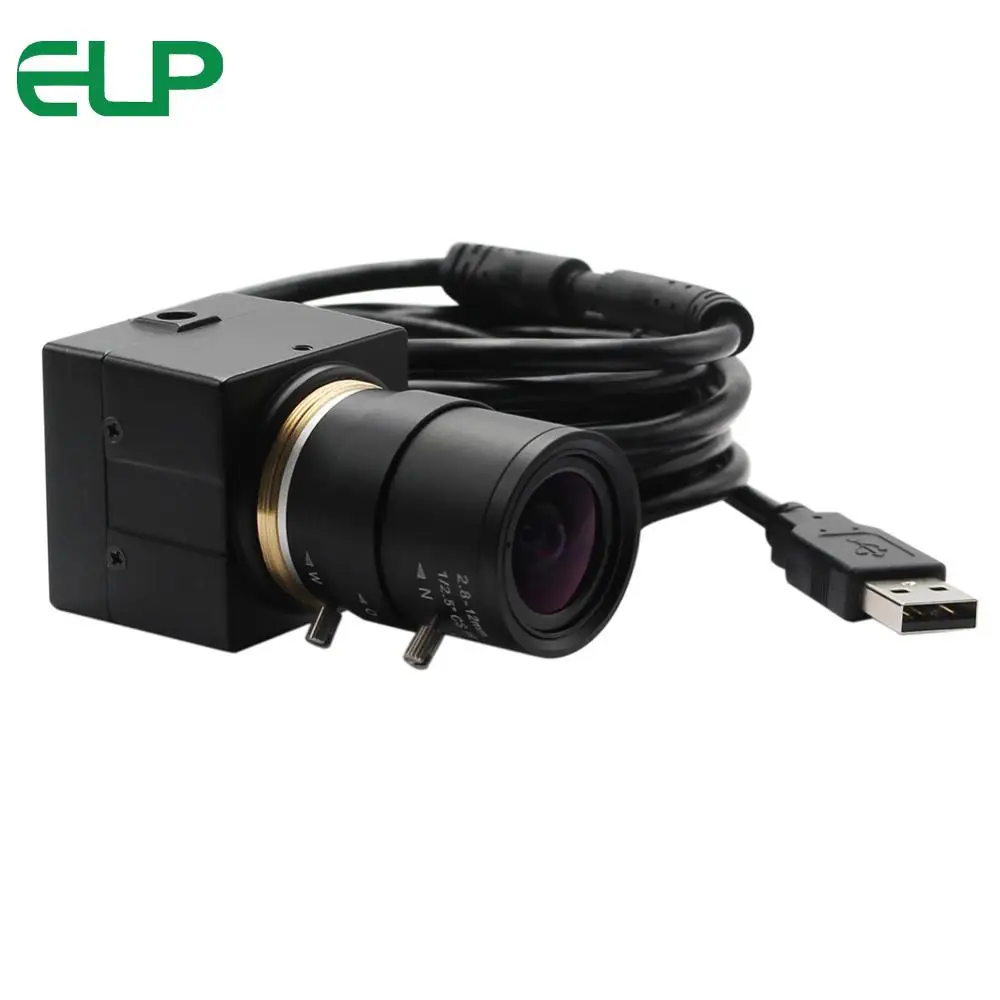 USB камера ELP YUY2 и MJPEG 720P 2 8 12 мм с ручным варифокальным креплением|video camera module|camera