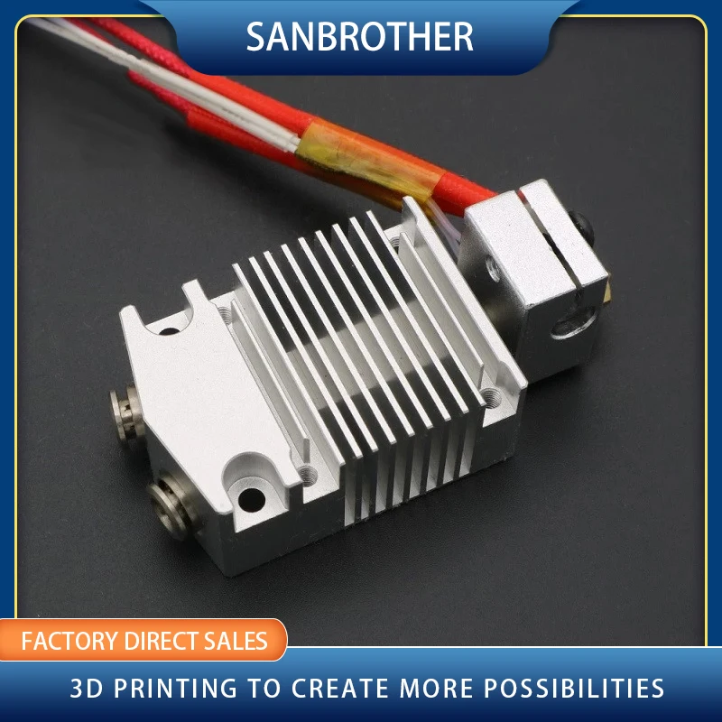 

Cyclops and Chimera Extruder 2 In 1 Out 2 colors Hotend with Titan / Bulldog Extruder for 3D Printer I3 12V/24V