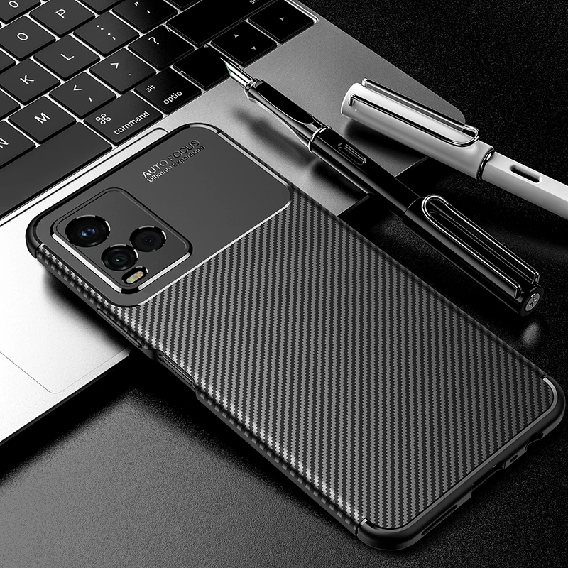 

case for vivo y21 y33s bumper cover on vivoy21 vivoy33s y 21 33s phone coque back bag silicone matte soft tpu armor shell funda