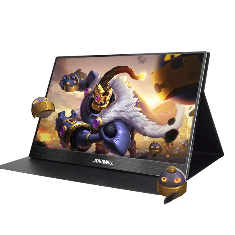 Портативный монитор 15,6 ''4K ips сенсорный экран lcd HD usb type C Дисплей для ПК ноутбука телефона PS4-switch-XBOX игровой монитор 1080p