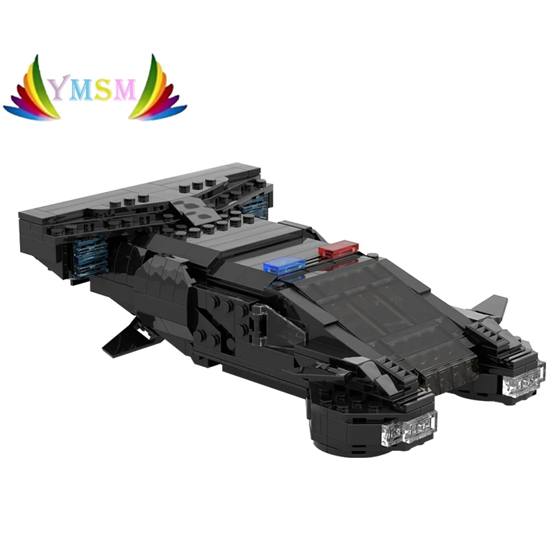 

MAX-TAC-2077 Police Vehicle 2013 Teaser Trailer Model MOC-50095 Vehicle Racing car model Modular building blocks Kids toys Gifts