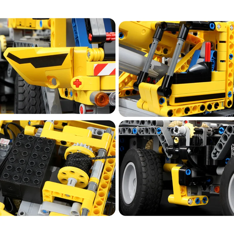 Мотор электрический RC Power Mobile Crane Mk II модельные наборы строительные блоки кирпичи