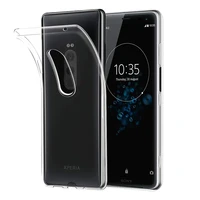 2019 transparent silicone case for sony xperia 1 xz4 6 5 back cover ultra thin clear soft tpu shockproof slim durable phone bag
