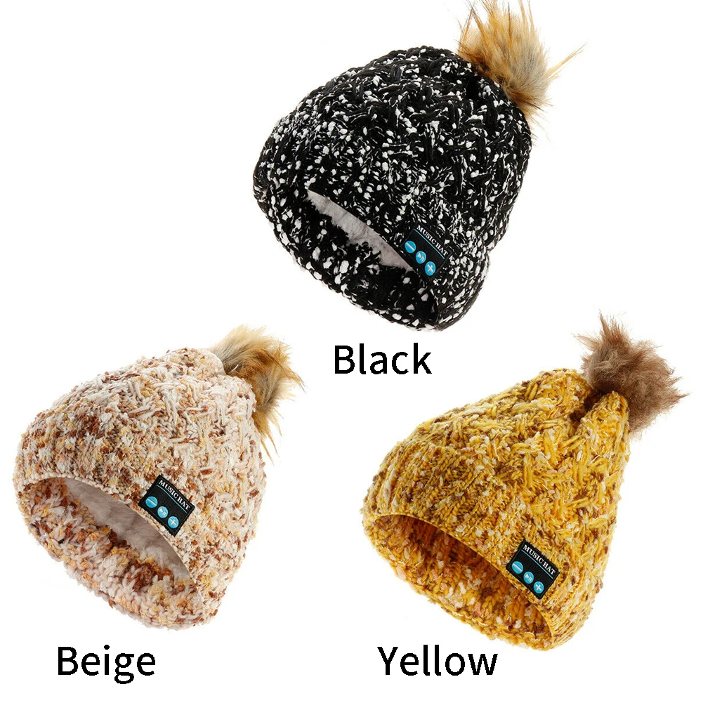 Skullies Беспроводная стерео модная Bluetooth музыкальная шапочка для взрослых на