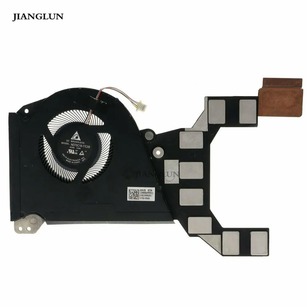 

JIANGLUN Used ND75C18-17C09 13N1-2WP0201 GPU Cooling Fan For ASUS ROG GX501 GX501V