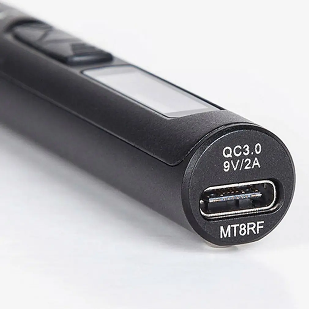 

TS80 Portable Digital Soldering Iron With USB Type-C Power Port Heating Design Digital OLED Screen Display