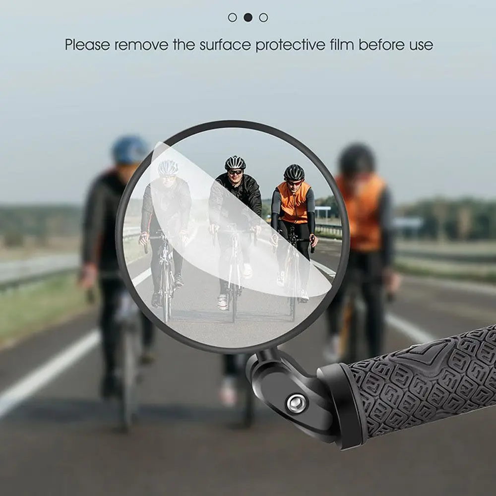 

Bike Rearview Mirror 360 Rotation Adjustable Cycling Rear View MTB Road Bicycle Handlebar Mirrors Bike Accessories