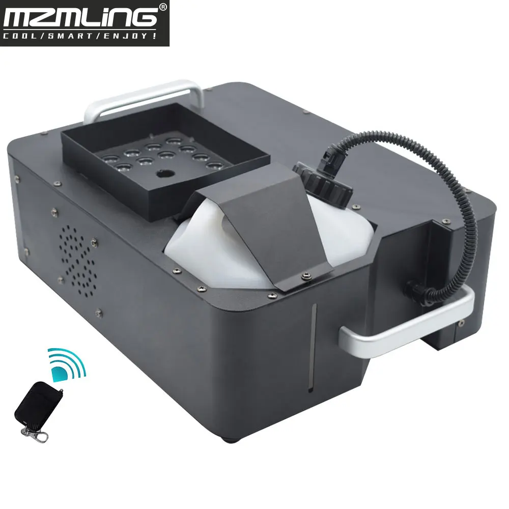 Супер светодиодный 3000Вт RGB 3 в 1 противотуманная машина 2.5л DMX512 дымовая с 24x3w