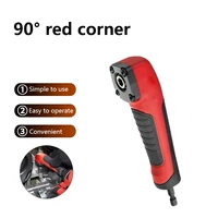 powerful corner device 90%c2%b0 hex drill bit socket holder adaptor 14 extension driver screwdriver drill power tool accessories