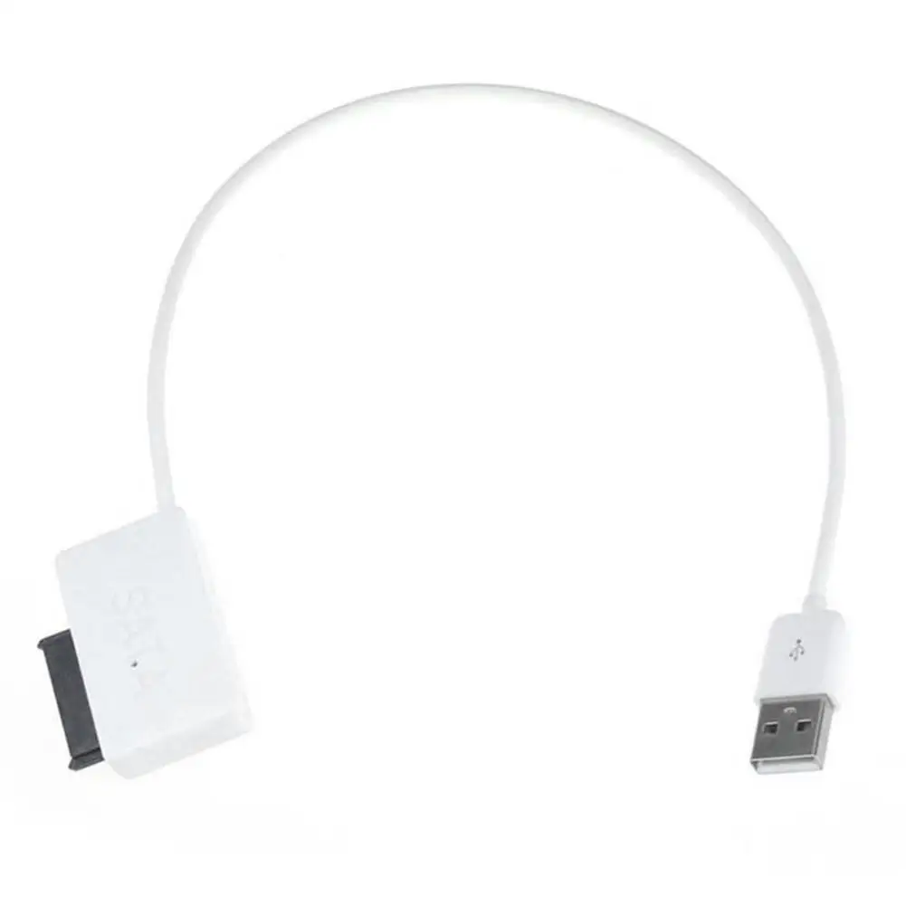USB-адаптер для ПК 6P 7PDVD Rom SATA на USB 2 0 конвертер ноутбука тонкий кабель привода