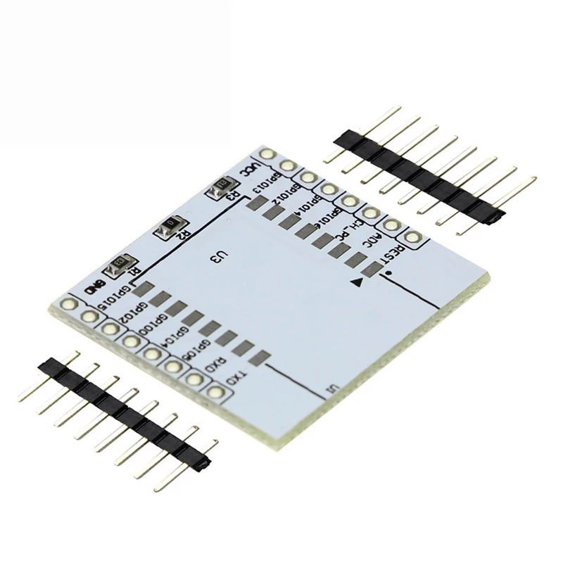 10 шт. ESP8266 серийный WI FI модуль адаптер пластина распространяется на ESP 07 12F 12E