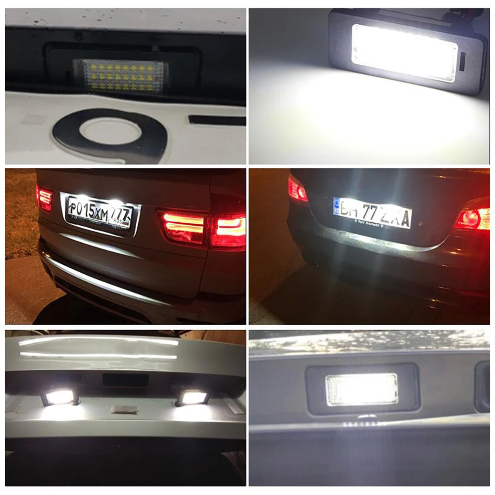 Автомобильный светодиодный светильник для номерного знака лампа VW Golf 3 вариант 1H5