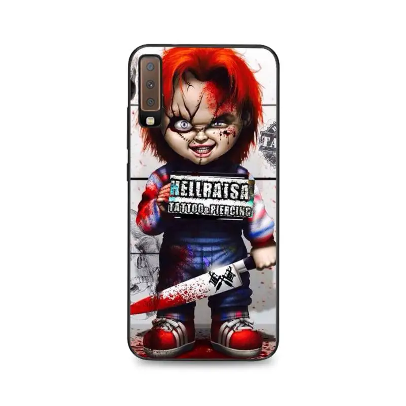 Мягкий ТПУ чехол Maiyaca Чарльз Ли Рэй Чаки Кукла черный для телефона Samsung A51 A71 A40 A50 A70