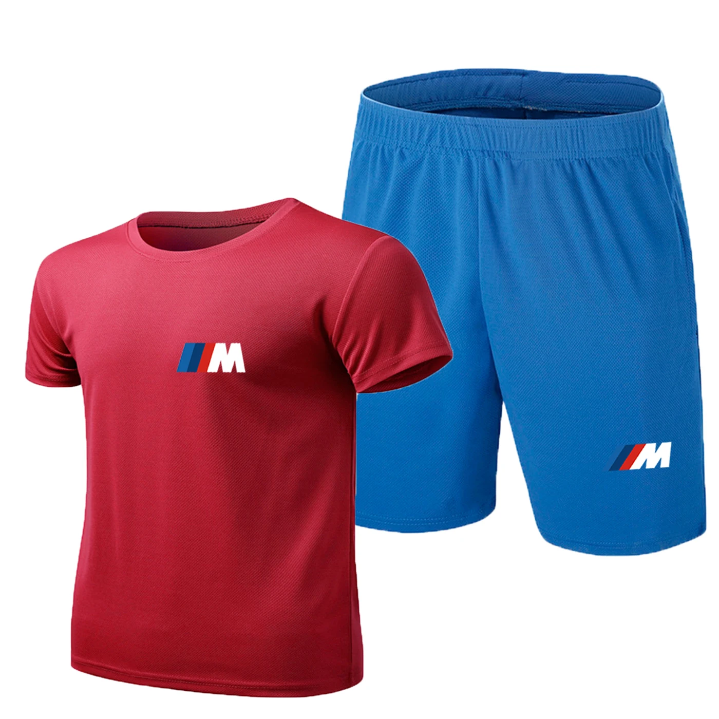 

2021 new summer T-shirt fashion short-sleeved men's casual T-shirt high quality running sports fashion suit M-4X