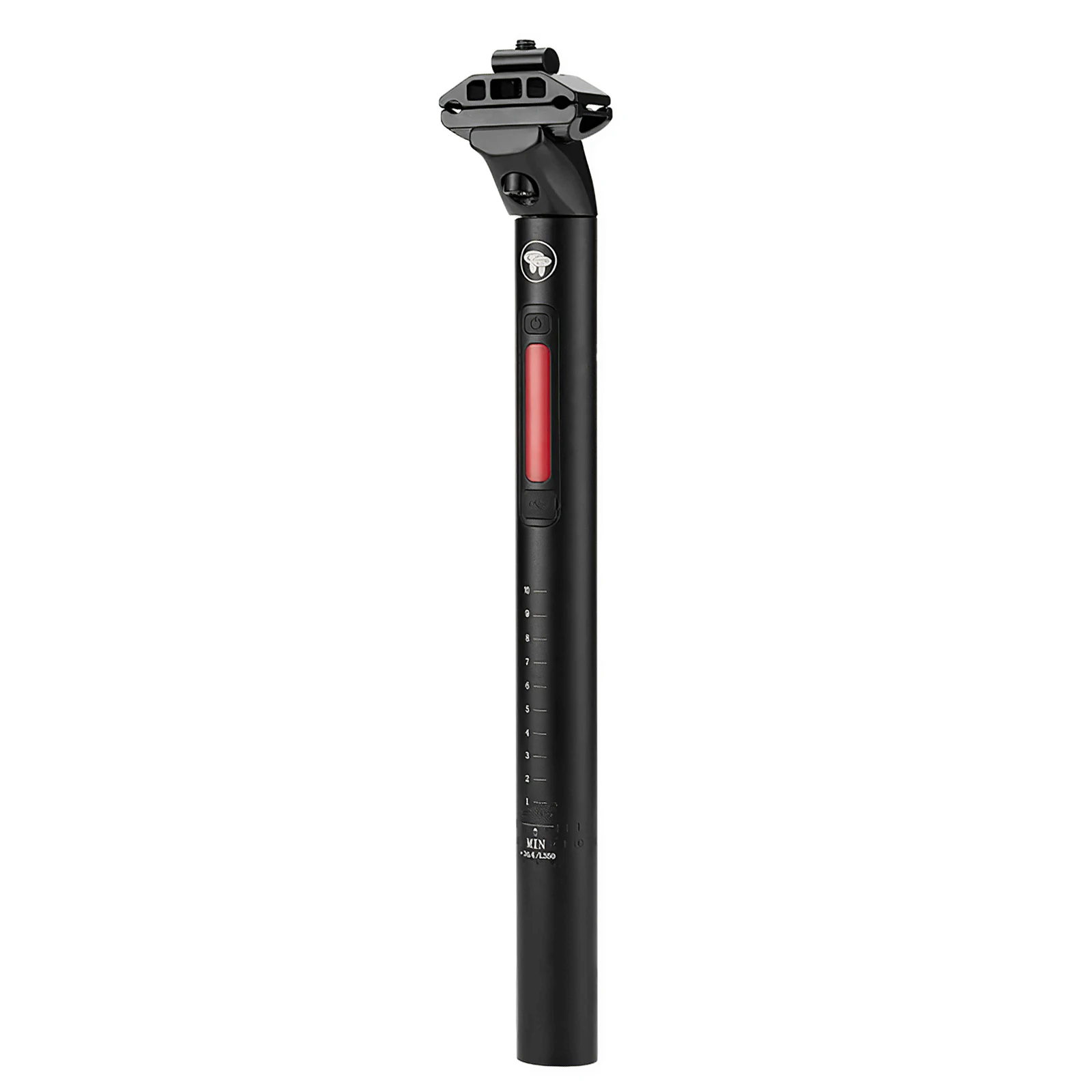 

Aluminum Alloy Brake Sensor Seat Tube USB Charging Taillight Double Rail Seat Tube LED Beads Taillight Sensor Seat Tube
