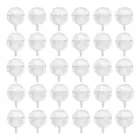 100 шт. акриловые зеркальные конфетные упаковочные шарики DIY букет шоколада с крышкой Упаковка для цветочного букета