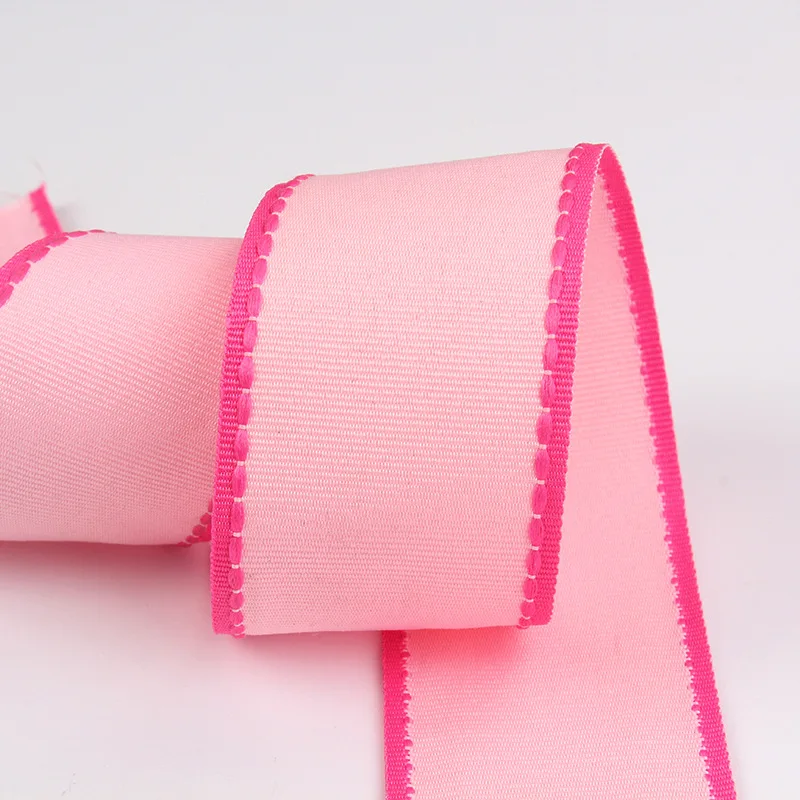 Волнистый край пикота широкая односторонняя лента вручную изготовленная для