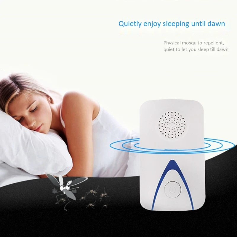 

Electronic Mosquito Repellen Cockroach Mosquito Insect Killer Ultrasonic Pest Repeller EU Plug