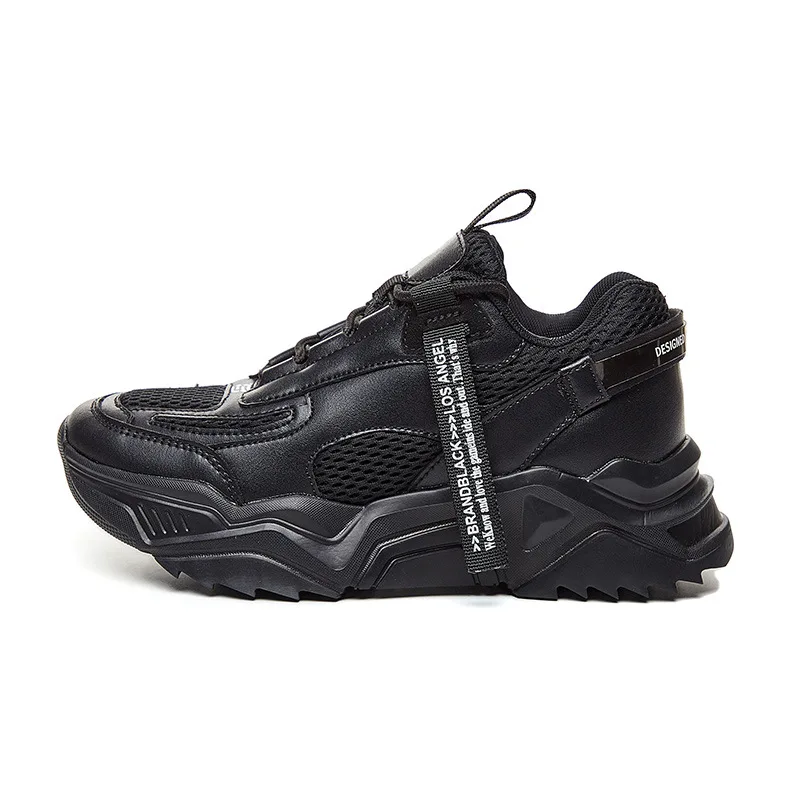 

Swonco Ins Hot Sale Female Casual Shoes Sneakers Black Autumn 2020 New Mesh Breathable Female Casual Shoes Platform Sneakers