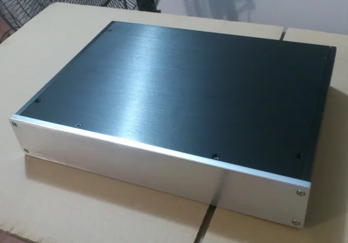 

Amplifier case 340*62*248mm 3406 All aluminum amplifier chassis Preamplifier DAC case AMP Enclosure AMP case DIY box