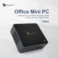 beelink gk55 windows 10 mini pc intel gemini lake j4125 support 2 5 inch hdd 8gb 256gb ssd gaming pc 5g wifi 1000m mini computer
