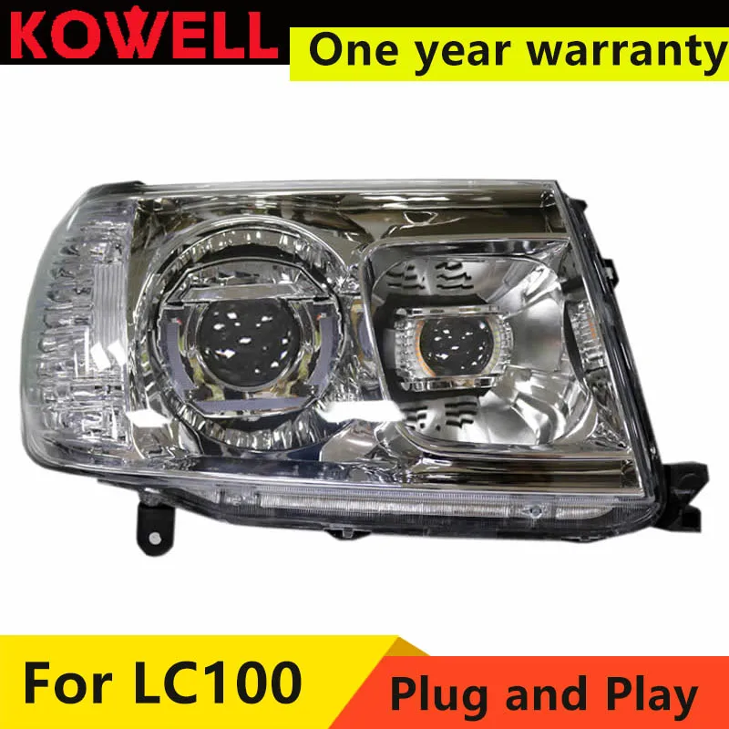 

For Toyota Land Cruiser LC100 UZJ100 1998-2007 headlights For Land Cruiser 4500 4700 LED head lamp BI- XENON / LED HEADLIGHT