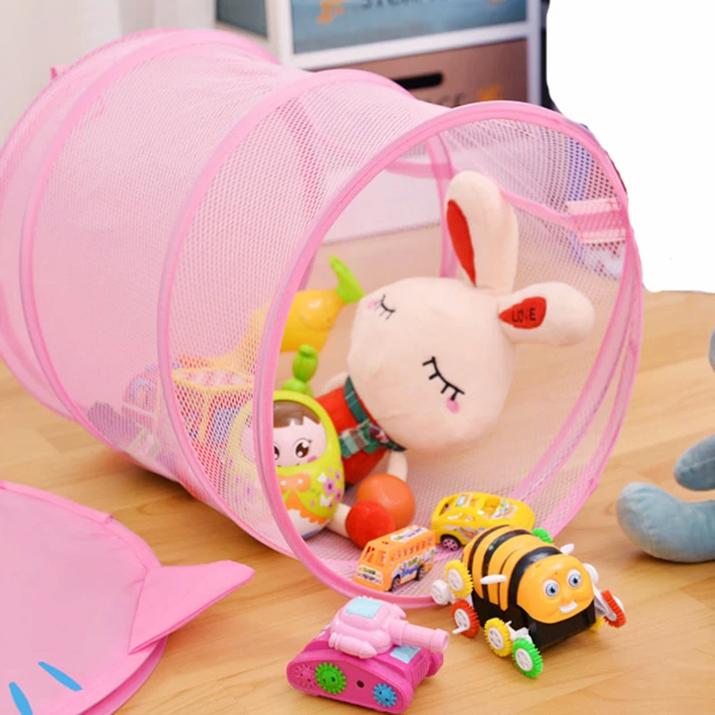 

Foldable Cute Cartoon Fabric Laundry Basket Large Organizer Washing Clothes Bag Holder For Home K888