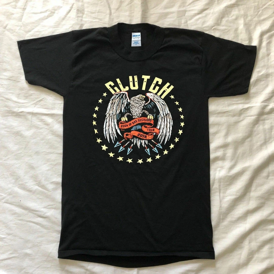 

New Clutch 2018 Tour T-Shirt usa reprint