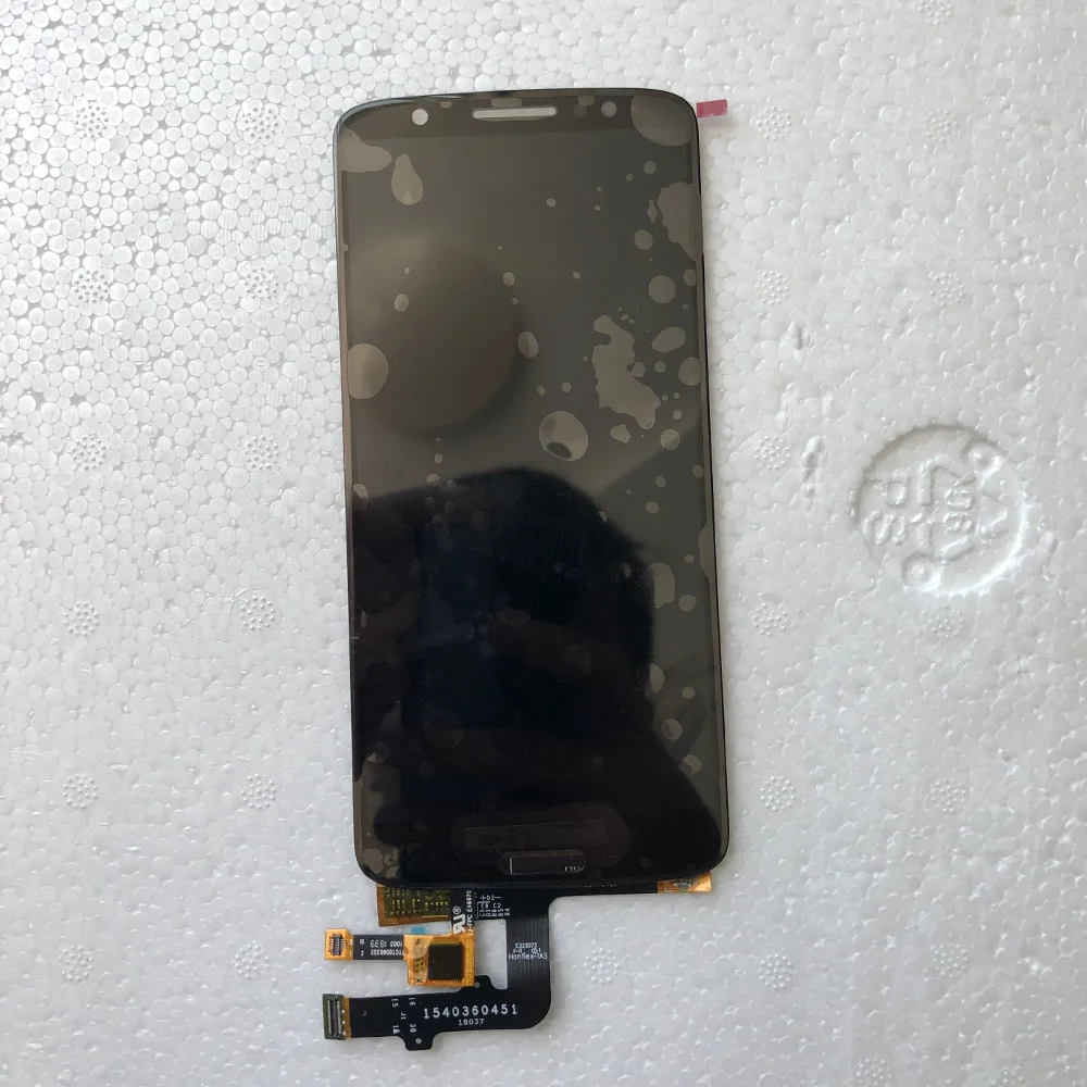 ЖК дисплей для Motorola G6 с сенсорным экраном 5 7 дюйма дигитайзером в сборе Moto XT1925
