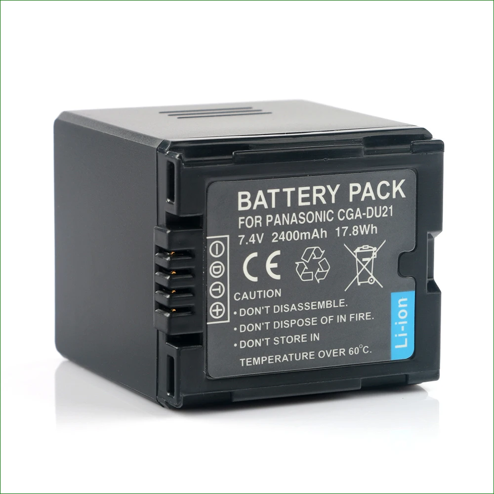 LANFULANG 2400 мА/ч CGA DU21 Замена Батарея для цифрового фотоаппарата Panasonic NV GS18 GS10 GS24 GS26 GS44