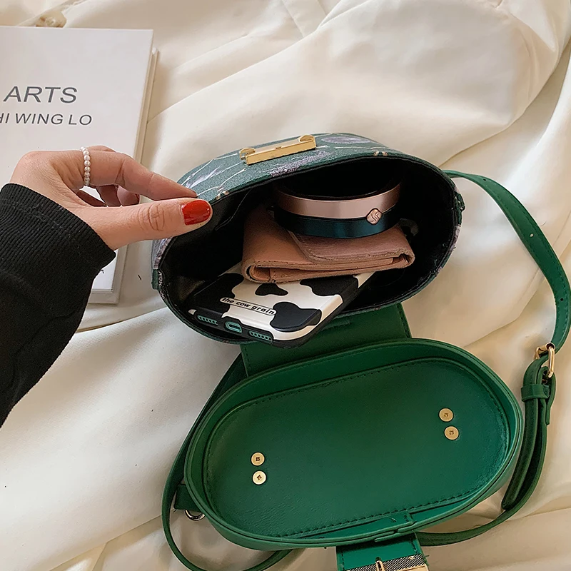 

Branded Handbag Women's Shoulder Bags PU Leather Crossbody Bag for Women 2021 Summer Handbags and Purses Female Travel Totes