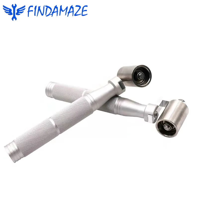 

Roller Stainless Steel Wallpaper Seam DIY Tool Wallpaper Construction Handmade DIY Wall Sticker Roller Bearing Sticker Tool