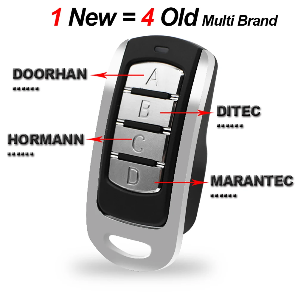 

Remote garage door remote control command command clone DOORHAN HORMANN 433.92MHz 868MHz
