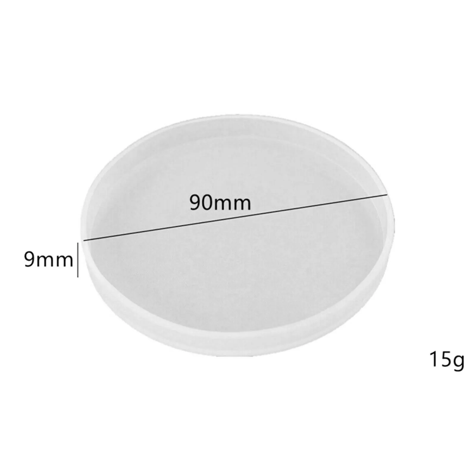 

Round Cup Coaster Epoxy Resin Mat Storage Box Silicone Molds DIY Craft Tools Handmade Home Decorative Tea Set