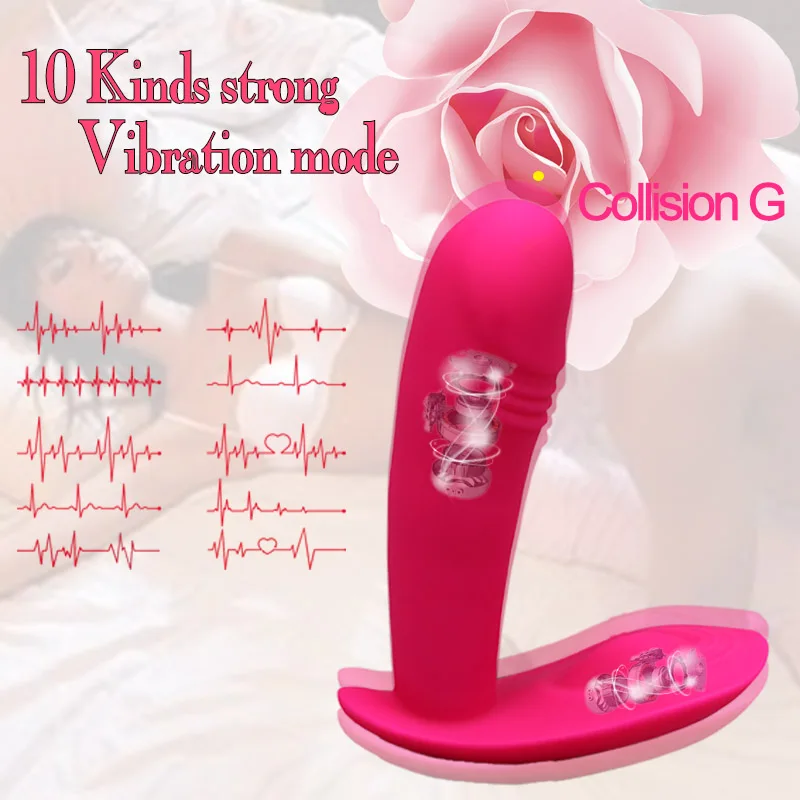 Сильный толчок страпон встряхнуть вибратор точки G Клитор Чувствительная