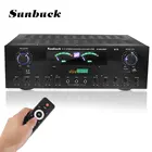 SUNBUCK 3000W bluetooth 7 каналов аудио Мощность усилитель 110V 220V AV усилитель Динамик с пультом дистанционного управления Управление Поддержка цифровой FM радио USB SD карты