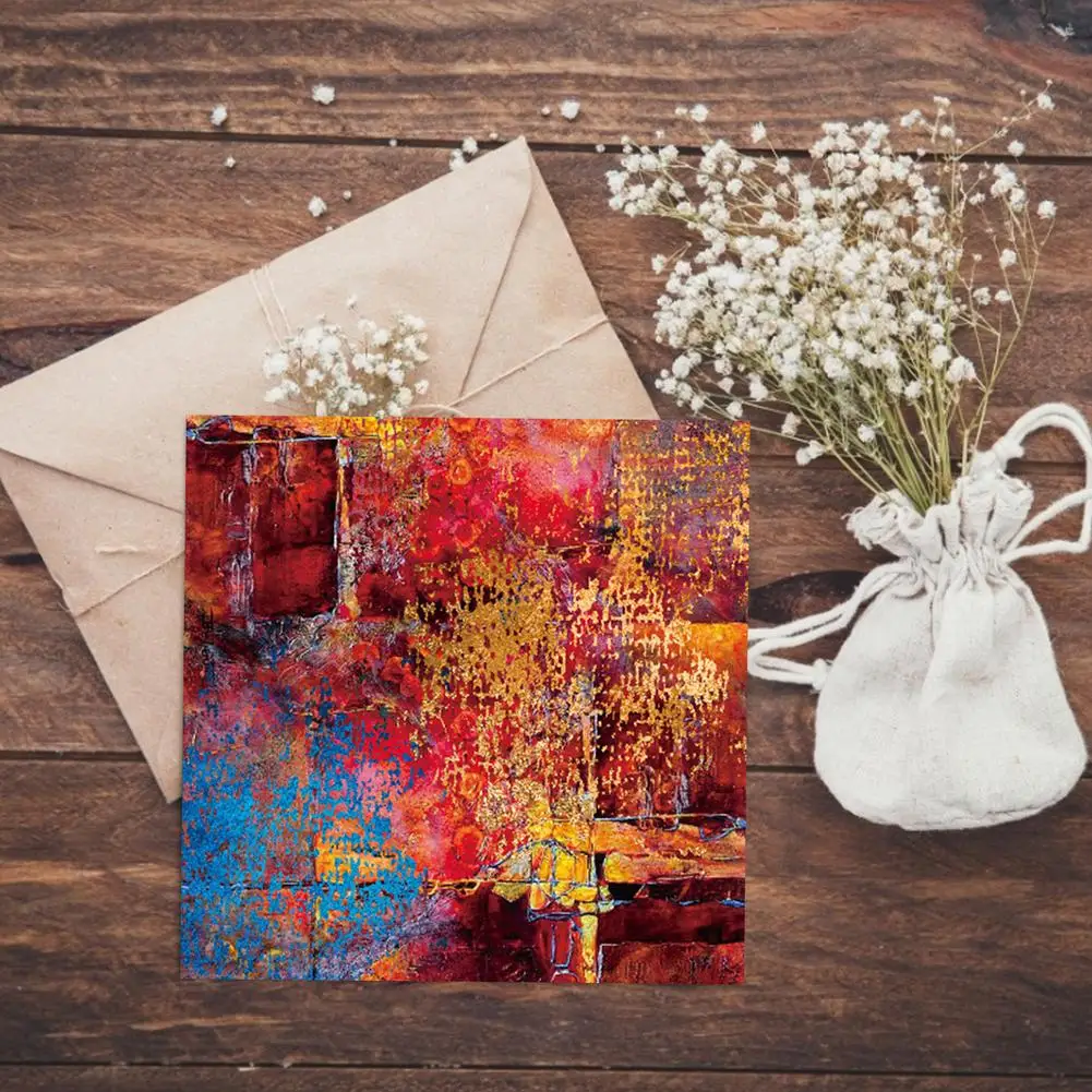 24 листа винтажная бумага для скрапбукинга узорчатый бумажный пакет ручной