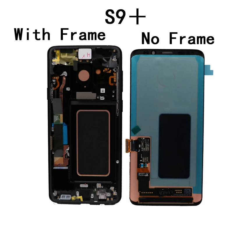 2960*1440 100% Оригинальный ЖК-дисплей с рамкой для SAMSUNG Galaxy S9 Plus дисплей + G965F G965